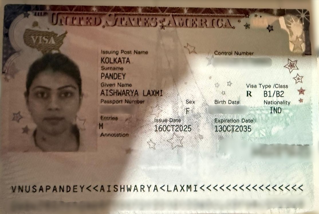 Aishwarya Laxmi Visa